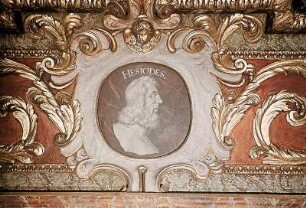 Medaillon des Hesiod