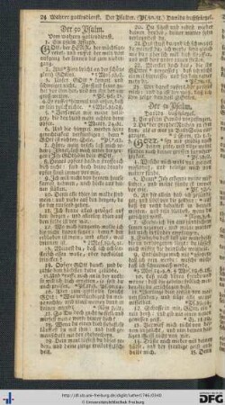 Der Psalter 50-100.