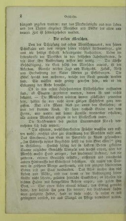 Die ersten Menschen
