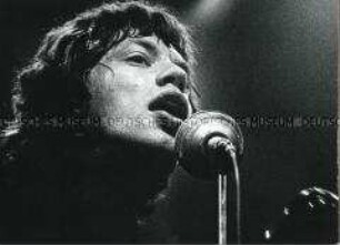 Mick Jagger beim Konzert
