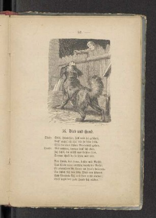 56. Dieb und Hund.