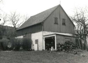 Obergurig-Schwarznaußlitz, Am Bärwald 11. Gehöft. Scheune