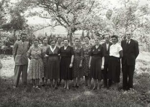 Gruppenbild zur Silbernen Konfirmation