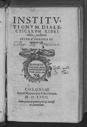 Institutionum dialecticarum libri octo