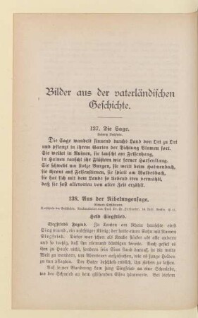 Bilder aus der vaterländischen Geschichte.