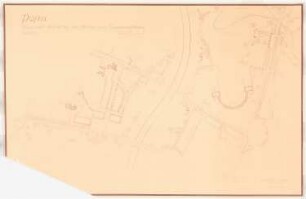Stadion, Posen: Lageplan (Innenstadt Süd-Ost-Teil Stadion mit Umgehungsstraße) 1:2000
