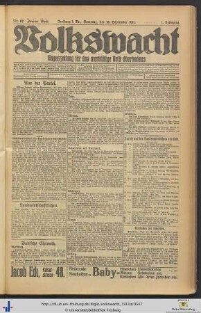16.09.1911 (Zweites Blatt)