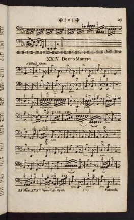 29-38, XXIV. De uno Martyre. - XXXII. De Dedicatione Ecclesiae.
