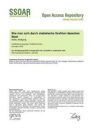 Wie man sich durch statistische Grafiken täuschen lässt