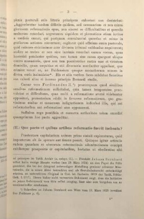 (II.) Quo pacto et quibus artibus reformatio fuerit inchoata?