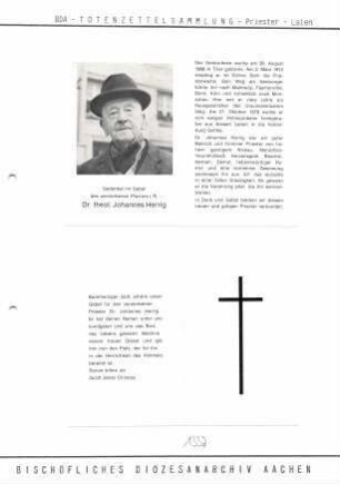 Herrig, Johannes