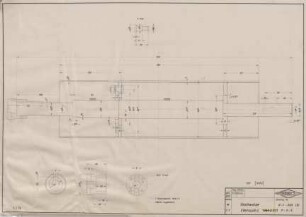 Glattwalze (Versuch, Zeichnungs - Nr. A-I-24 (2), F-V-5)