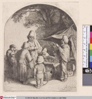 [Der Charlatan; The quacksalver; Le charlatan]