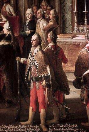 Kirchenfest 1764 zur Einrichtung des königlich ungarischen Sankt Stephansordens in der Wiener Hofkapelle