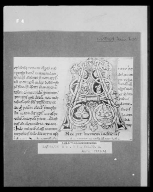 Ms. 16, fol. 70, Initiale A