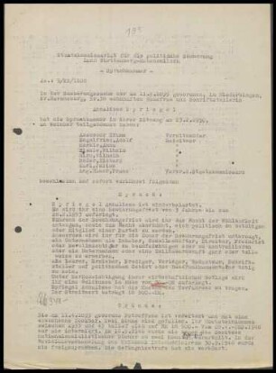 Spriegel, Annaliese