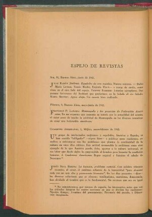 Sur, 93, Buenos Aires, junio de 1942