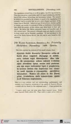 [760. Rabbi Samuelis - 769. Rovere (Cardinalis de)]