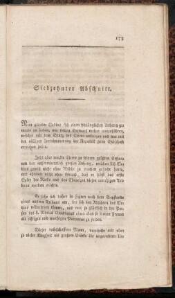 Siebzehnter Abschnitt
