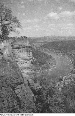 Königstein, Festung Königstein, Enthüllung einer Gedenktafel für August Bebel, Landschaften, Juni 1955