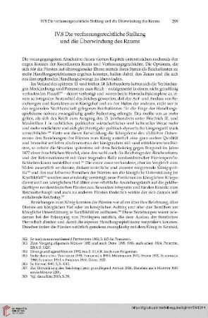 IV.8 Die verfassungsrechtliche Stellung und die Überwindung des Raums