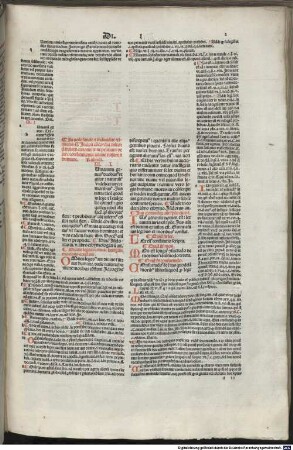 Decretum : mit der Glossa ordinaria von Johannes Teutonicus in der Bearbeitung von Bartholomaeus Brixiensis. Mit Inhaltsverzeichnis. Mit Privileg
