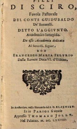 La Filli di Sciro