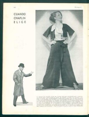 Cuando Chaplin elige