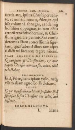 Pilei Confessio De Ecclesia.