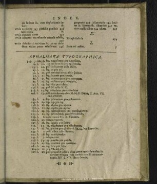 Sphalmata Typographica
