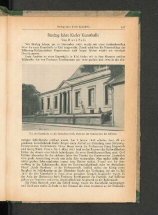 Fünfzig Jahre Kieler Kunsthalle