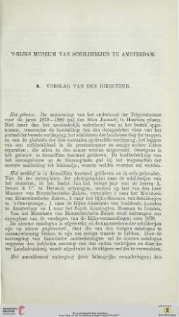 S Rijks Museum van Schilderijen te Amsterdam
