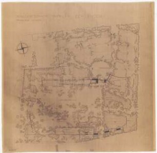 Waldfriedhof Berlin-Zehlendorf: Lageplan 1:1000