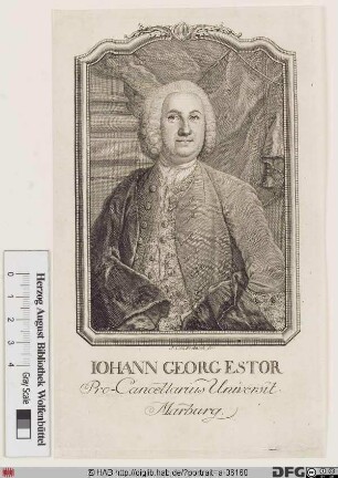 Bildnis Johann Georg Estor