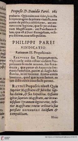 Philippi Parei Vindicatio