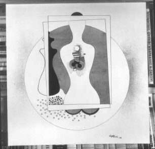 Seemannsbraut. Feder, Pinsel, Tusche, Temperafarben, Wasserfarben; 47,5 x 47,3 cm (1933; H. Rose)