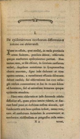 Adversaria Medico Practica, 1,2