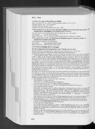 IV.4 Gemeinnützige Einrichtungen