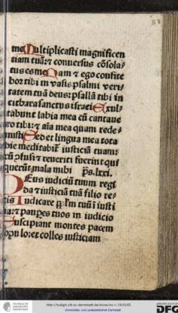 Psalmus lxxi.