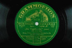 "Der Vogelhändler" : Wie mein Ahn'l / (Zeller)