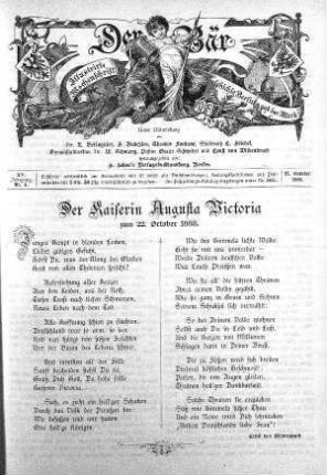 27. October 1888 Nr, 4
