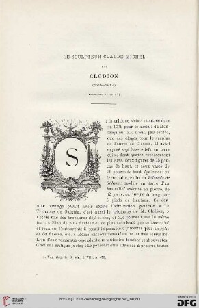 3. Pér. 9.1893: Le sculpteur Claude Michel dir Clodion (1738-1814), [2]