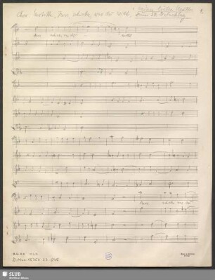 Herr schicke was du wilt - D.Mus.15350-ZZ-645 : Coro