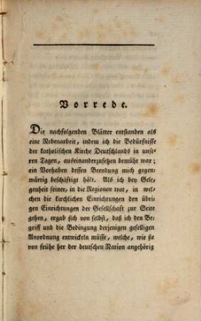 Ständische Verfassung, ihr Begriff, ihre Bedingung