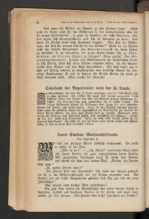 Tante Emilias Weihnachtsfreude