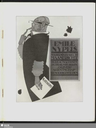 Emile Nypels. Bureau-Machines, Bureau-Meubelen