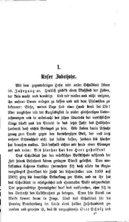 Unser Jubeljahr