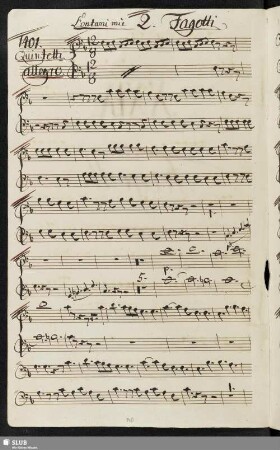 1401. Quintetto: Lontani miei signori / Schuster, J.