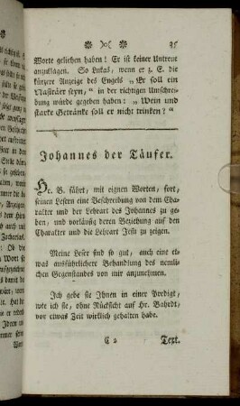Johannes der Täufer.
