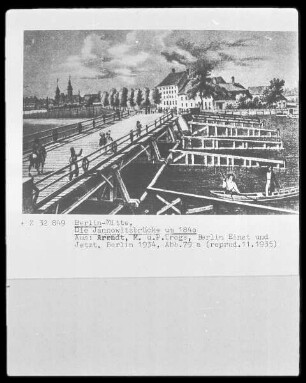 Berlin-Mitte. Die Jannowitzbrücke